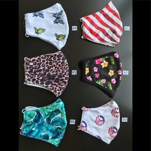 Antibacterial fashion mask